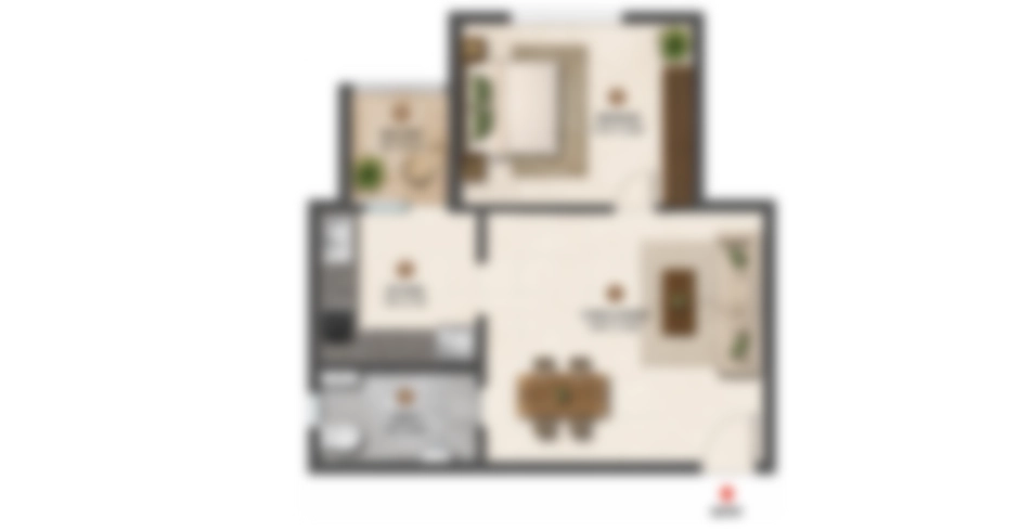 Adani Realty Kanjurmarg West 3 BHK Floor Plans